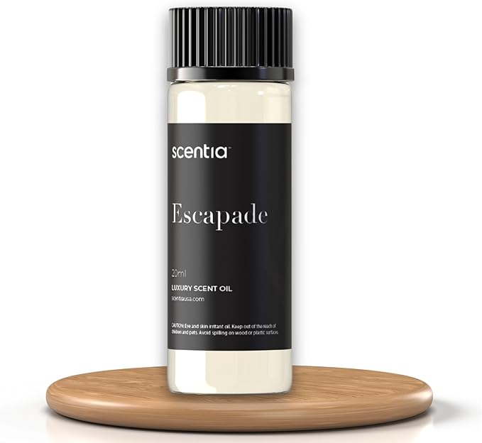 Scentia Hotel Diffuser Oil Inspired by 5-Star Hotel Scent - 20 mL 0.67 fl oz - Aromatherapy Fragrance Oil Inspired by 5 Star Hotel - Escapade - Bloomnest