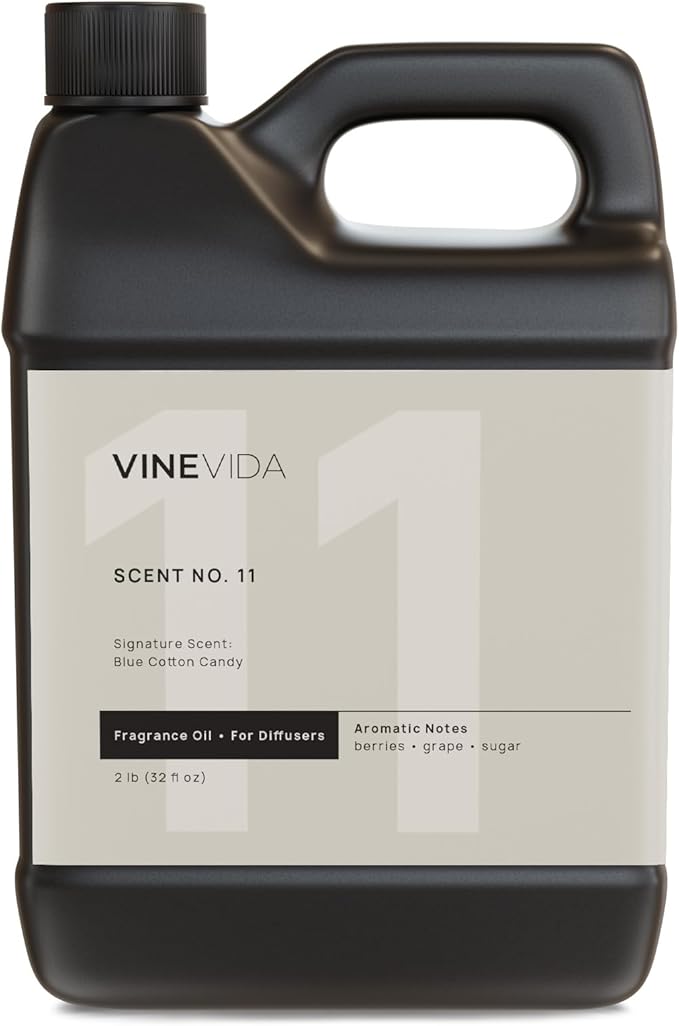 VINEVIDA [32 Fl Oz] Blue Cotton Candy Fragrance Oil for Cold Air Diffusers, Essential Oils for Diffuser Oil Refill & Air Freshener Room Spray - Bloomnest