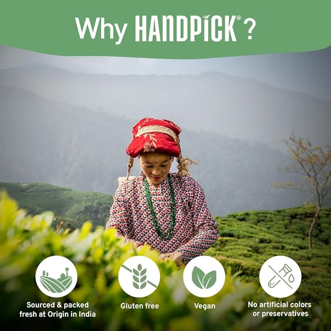 HANDPICK, English Breakfast Tea Loose Leaf (340g/12oz) Strong, Robust, High Caffeine Black Tea Loose Leaf | Non-GMO | Resealable, Ziplock Pouch | Brew Hot, Iced or Kombucha tea | Assam Black Tea - Bloomnest