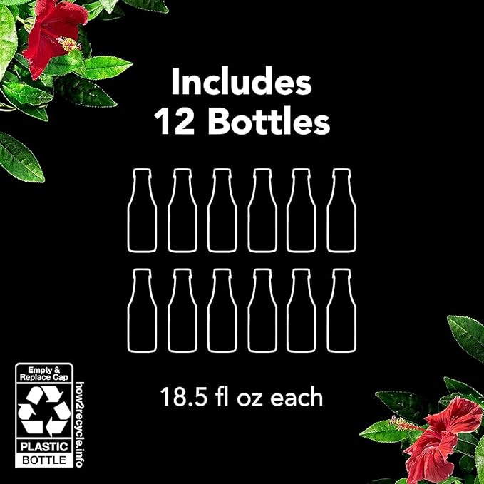 Pure Leaf Iced Tea, Peach, Real Brewed Tea, 18.5 Fl Oz Bottles (Pack of 12) - Bloomnest