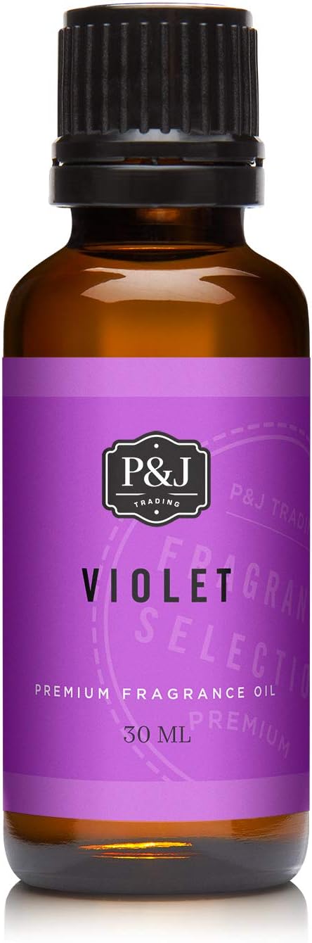P&J Fragrance Oil - Violet Scent 30ml - Candle Scents, Soap Making, Diffuser Oil, Fresh Scents - Bloomnest