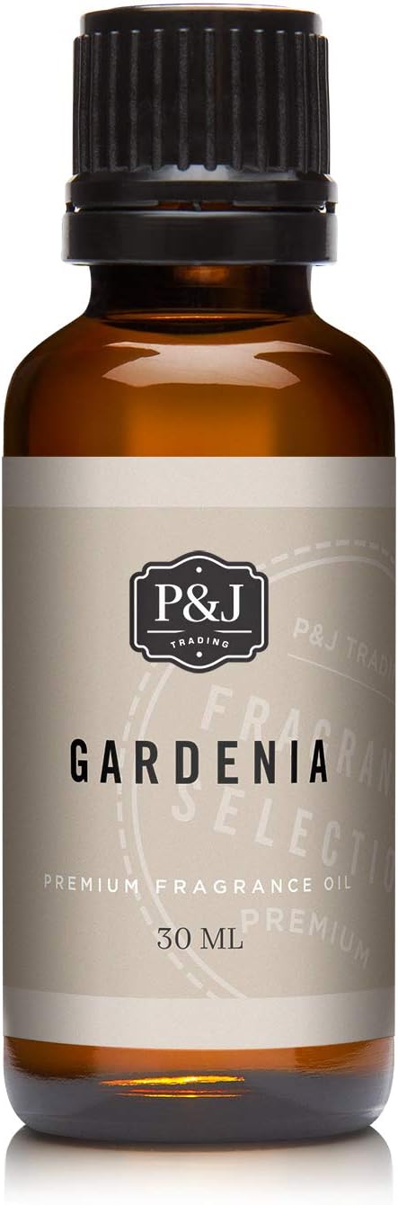 P&J Fragrance Oil Gardenia 30ml - Candle Scents, Soap Making, Diffuser Oil, Aromatherapy PJTrading