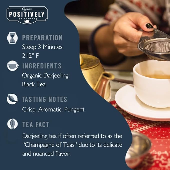 Organic Positively Tea Company, Indian Tea Sampler, Loose Leaf, 4 Ounce, 3 Pack - Bloomnest