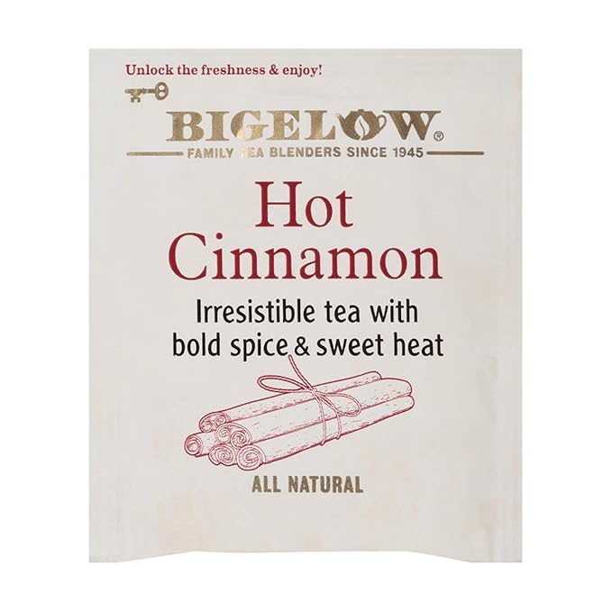 Bigelow, Hot Cinnamon Tea, 20 Count - Bloomnest