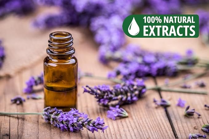 Bless-Lavender 100%-Natural-Handmade-Hand-Dipped-Incense-Sticks Organic-Chemicals-Charcoal-Free Purification-Relaxation-Positivity-Yoga-Meditation Best-Woods-Scent (25 Sticks (1.4 OZ)) BlessInternational