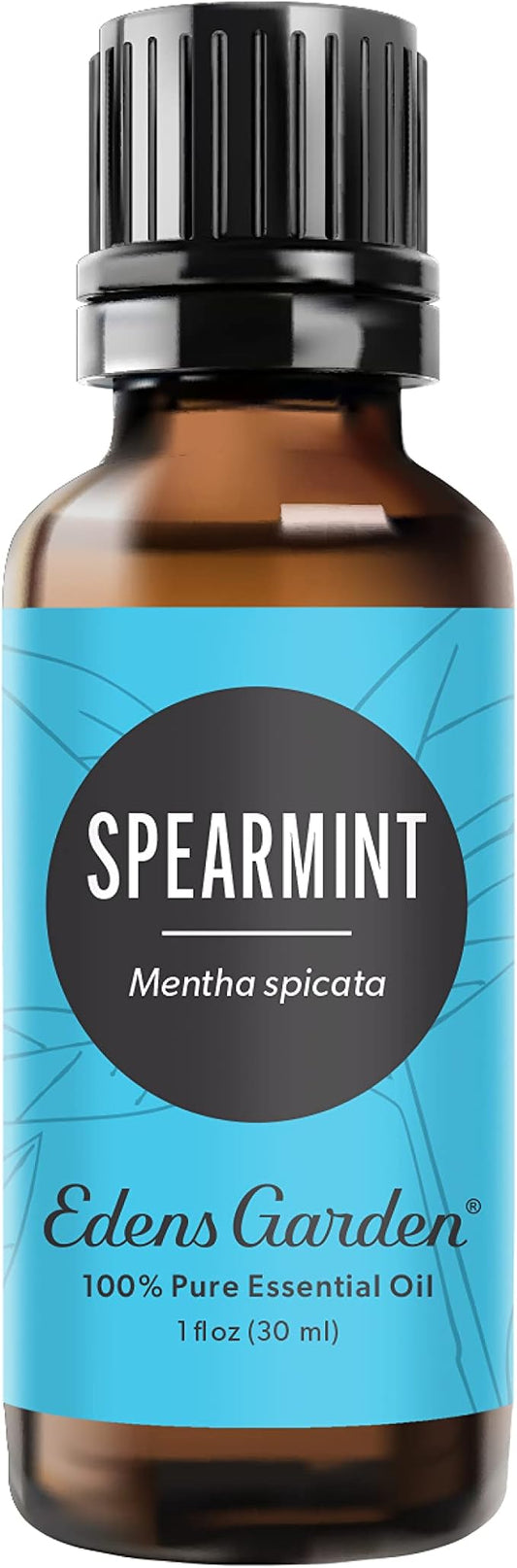 Edens Garden Spearmint Essential Oil- 100% Pure Premium Grade, Undiluted, Natural, Therapeutic, Aromatherapy, The Best for Diffuser, Candle, Laundry, Kid Safe 30 ml (1 fl oz) EdensGarden