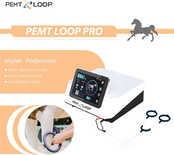 Magnetic Horse PEMF Therapy Devices, PEMF PRO PEMT Loop, Pulse Electromagnetic PEMF Therapy Machine, for Animals Pain Management Aniwini