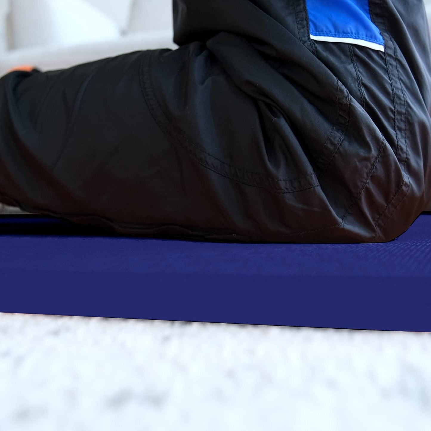 Hatha Yoga 4/5 inch TPE Yoga Mat Fitness & Exercise Mats Large Size 72"L x 32"W Non-Slip Anti-Tear For Women Men