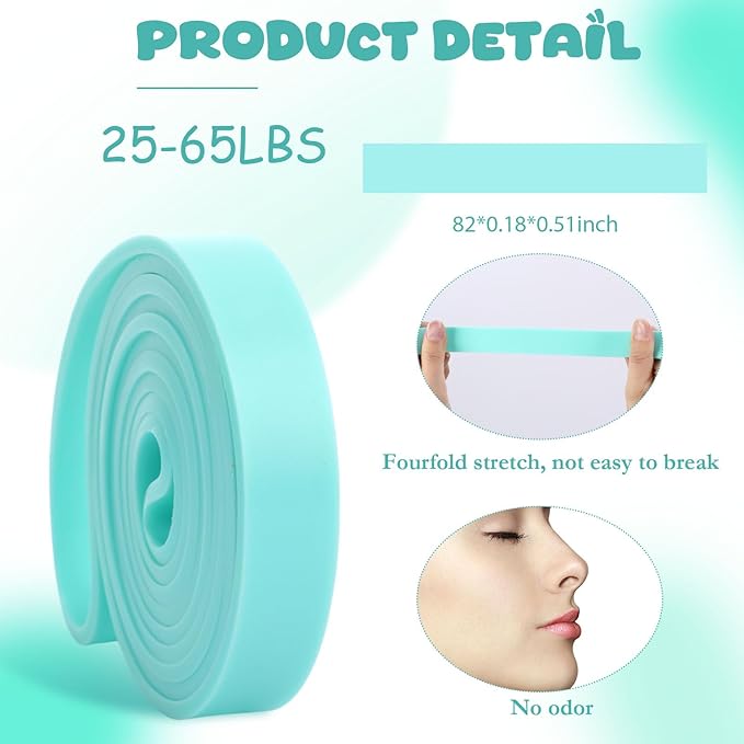 8 Pcs Resistance Bands Pull up Bands Pull up Assistance Bands Exercise Workout Bands for Working Out Muscle Training Physical Therapy Muscle Training Men and Women - Bloomnest