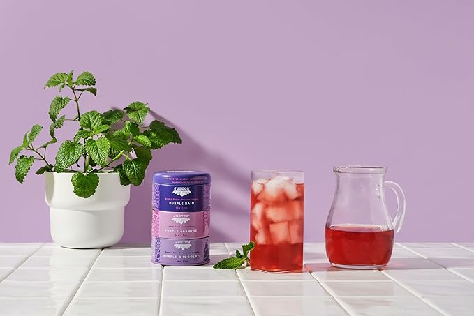 JUSTEA Purple Tea Trio, Jasmine , 102 GR - Bloomnest