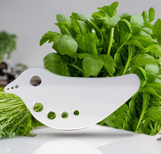 Herb Stripper - Versatile Leaf Remover for Kale, Chard, Collard Greens | Premium Herb Leaf Stripper | LooseLeaf Tool for Quick Stem Removal from Leafy Greens and Herbs - Bloomnest