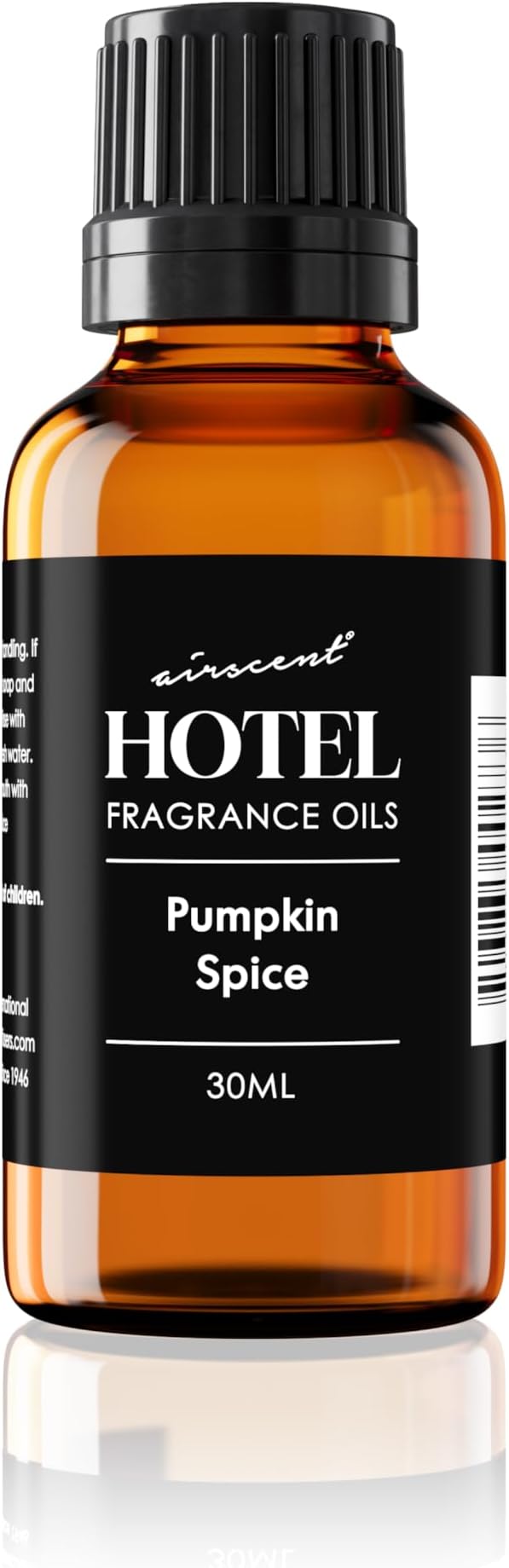 AirScent Pumpkin Spice Diffuser Oil - Pumpkin Spice Essential Oil Blend for Ultrasonic and Waterless Diffusers and Crafting - 30 mL, 1 fl oz Glass Dropper Bottle - Fall Scents Airscent