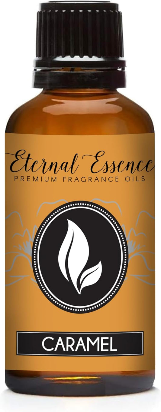 Eternal Essence Oils Caramel 30ml Premium Fragrance Oil - for Candle, Soap Making, Aromatherapy, Diffusers, Home Care, & Humidifiers EternalEssenceOils