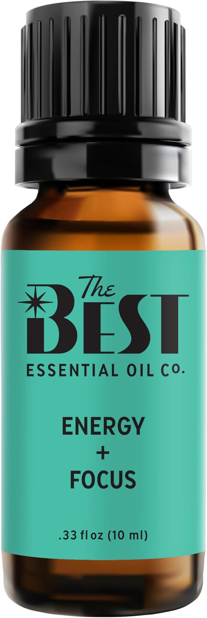 The Best Energy + Focus Essential Oil Blend- Premium Grade- 100% Pure & Natural for Aromatherapy, Diffuser, Spa, Massage, Air Freshener- 10 ml (.33 fl oz) - Bloomnest