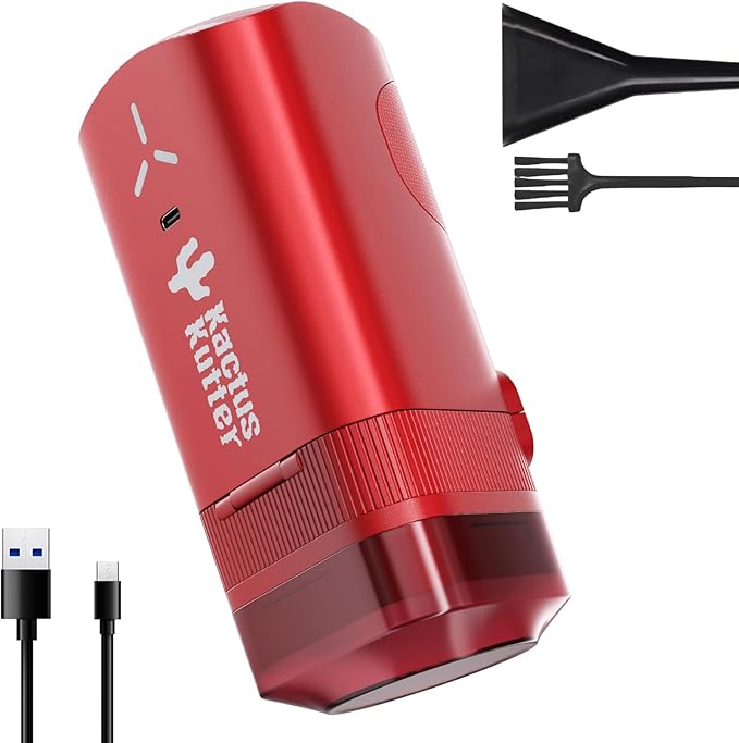 K2 Pro Electric Kitchen Grinder 3 Grams Automatic Spice Mill, Portable Rechargeable Grinder For Kitchen Grinding up to 3 Grams - Deep Scarlet - Bloomnest