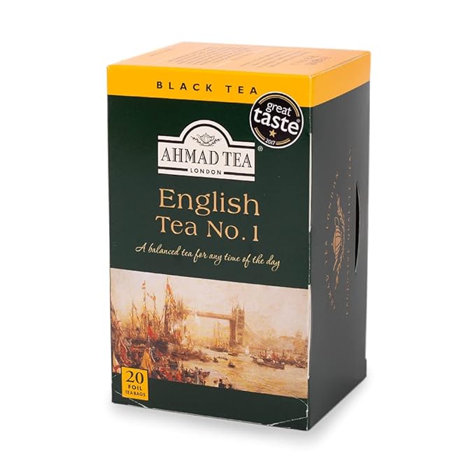 Ahmad Tea English Tea No.1, 20 count, 1.4 oz (Pack of 6) - Bloomnest
