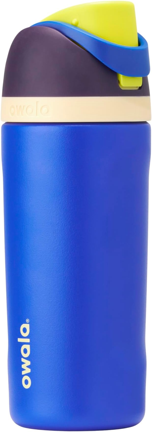 Owala Kids FreeSip Insulated Stainless Steel Water Bottle with Straw for Sports, Travel, and School, BPA-Free Sports Water Bottle, 16 oz, Celestial Sphere Owala