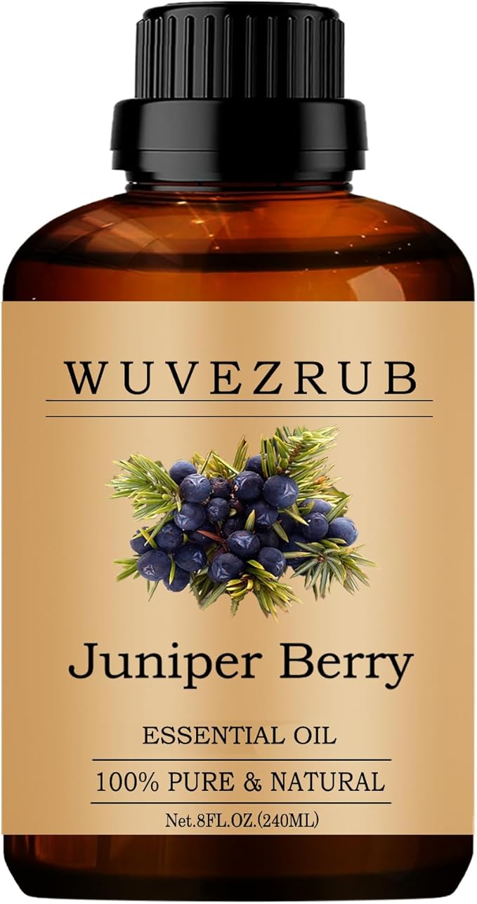 Juniper Berry Essential Oils, 240ML Pure and Natural Essential Oil for Aromatherapy Diffuser - Juniper Berry /8 Fl Oz - Bloomnest