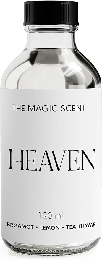 The Magic Scent Heaven Hotel Scent Diffuser Oil - Cold-Air & Ultrasonic Fragrance Oil for Diffuser Inspired by The Aria Hotel, Las Vegas - Essential Oils for Diffusers Aromatherapy - 4 fl oz, 120 mL - Bloomnest