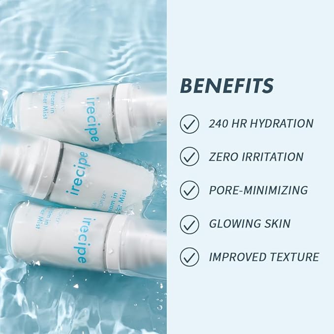 Aqua Phytoplex Cream in Toner Mist Long Lasting Deep Hydration, All-in-One Facial Mist for All Skin Type Unscented Clean Beauty, Vegan, Cruelty Free, Korean Skincare (60ml / 2.02 oz) - Bloomnest