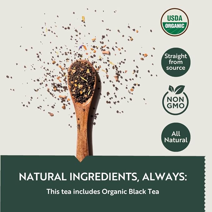 Luxmi Estates Garo Hills Earl Grey Tea 100gm Tin | Certified Organic Black Tea - Bloomnest