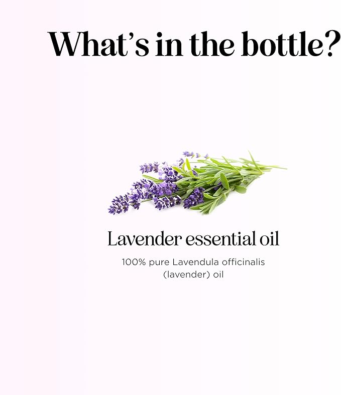 Pure Lavender Essential Oil - Lavender Oil for Hair Skin and Nails Plus Aromatherapy Diffusers Humidifiers Linens and Baths for at Home Spa Self Care - Premium Grade Non-GMO in Glass Bottle (1 Fl Oz) - Bloomnest