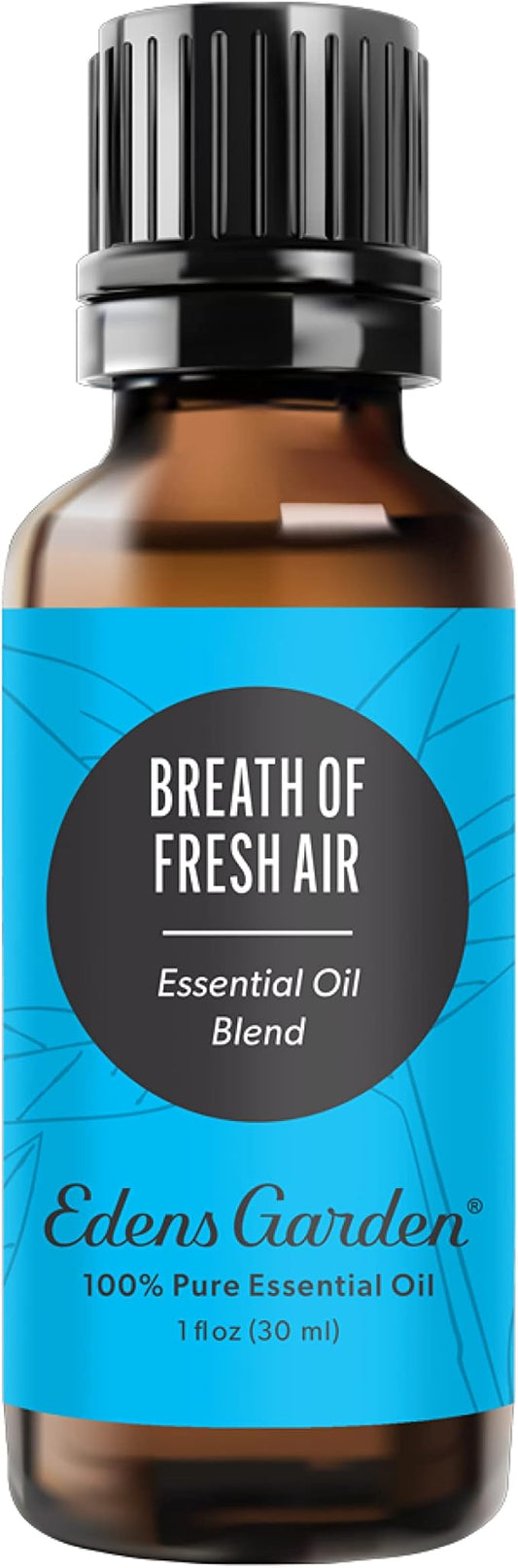 Edens Garden Breath of Fresh Air Essential Oil Blend- 100% Pure Premium Grade, Undiluted, Natural, Therapeutic, Aromatherapy, The Best for Skin, Humidifiers, Candle 30 ml (1 fl oz) EdensGarden