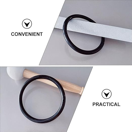 SUPVOX Sound Bowl Rubber Ring 4.05 Inch Meditation Singing Bowl Washer for Buddhist Use Durable Music Instrument Accessory Mat - Bloomnest