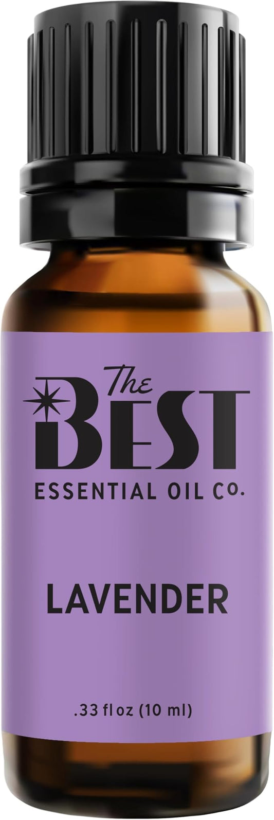 The Best Lavender Essential Oil- Premium Grade- 100% Pure & Natural for Aromatherapy, Diffuser, Spa, Massage, Air Freshener- 10 ml (.33 fl oz) - Bloomnest