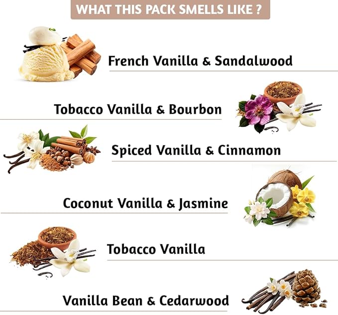 Folkulture Incense Sticks (240 Sticks) | Set of 12 Premium Incense Sticks Variety Pack Aromatherapy Gifts | No Charcoal, Organic, Non Toxic, 45 Mins, Long Burning Palo Santo, Vanilla Insence-Sticks FOLKULTURE