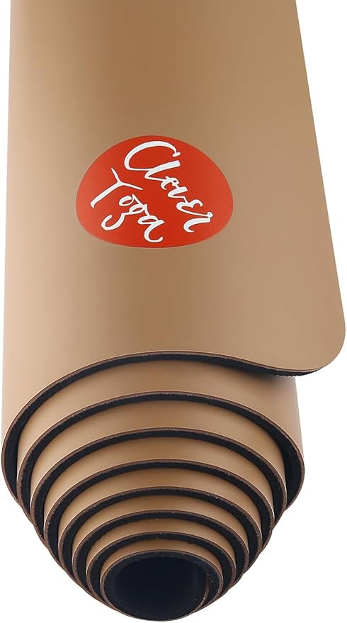 Clever Yoga Liquid Balance Thick Yoga Mat - Pro Exercise Yoga Mat with Non-Slip Surface for Home Gym, Earth-Friendly & Recyclable Pilates and Workout Pad Women & Men, 4.5 mm - Bloomnest