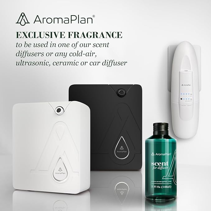 AromaPlan Hotel Scents November Season 5 Fl Oz (148ml), Home Luxury Aroma & Hotel Fragrance Diffuser Oil- Hotel Diffuser Oil for Aromatherapy- USA Made, Bigger Bottle, Bolder Aroma & Longer Lasting - Bloomnest