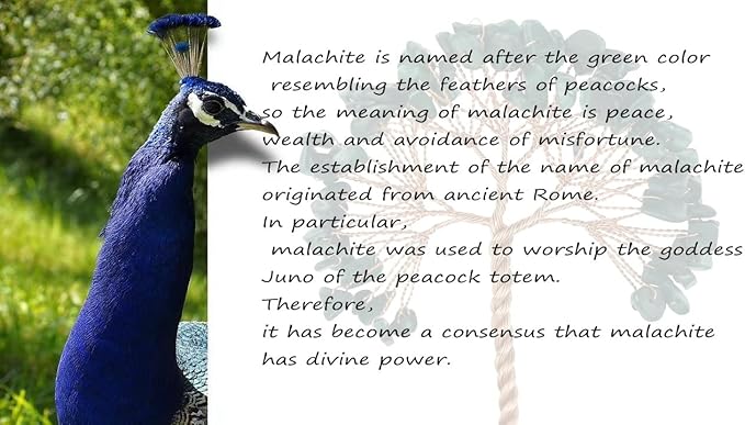 Malachite Waterfall Incense Burner, Money Tree Backflow Incense Holder Healing Crystal Stone, with 30 Backflow Incense Cones + 30 Incense Stick for Yoga Meditation Home Zen Decoration - Bloomnest