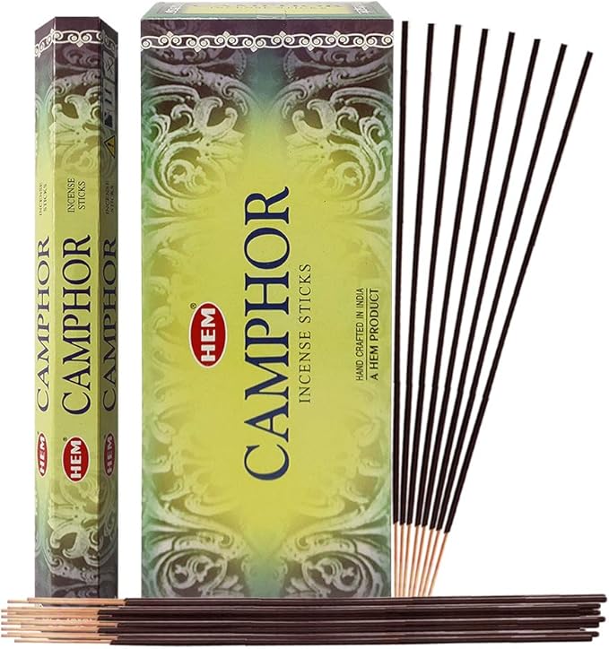 Camphor Incense Sticks and Incense Stick Holder Bundle Insence Insense Hem Incense Sticks TRUMIRI