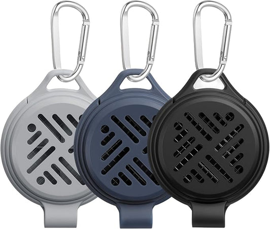 3 Pcs Portable Mosquito Coil Holder Silicone Hanging Incense Burner with Hook for Outdoor Pool Side Deck Camping Hiking - Bloomnest
