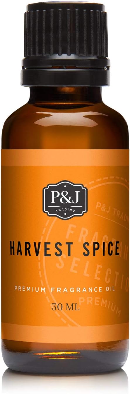 P&J Fragrance Oil - Harvest Spice 30ml - Candle Scents, Soap Scents, Diffuser Oil Scents - Bloomnest