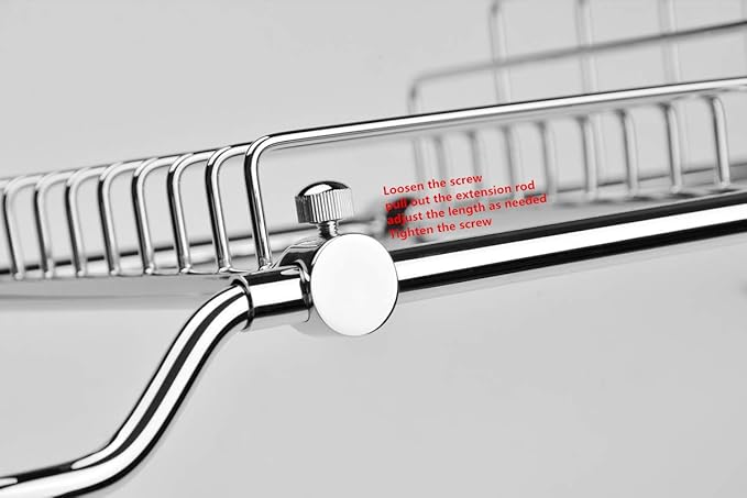 Brass Over Bathtub Racks Expandable Bath Caddy for The Elegant Tub Chrome Polished - Bloomnest