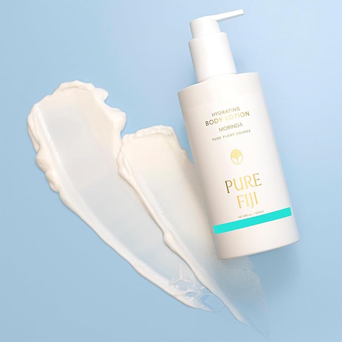 PURE FIJI Hydrating Body Lotion, Moringa (10.14 Fl.Oz /300ml) - Bloomnest