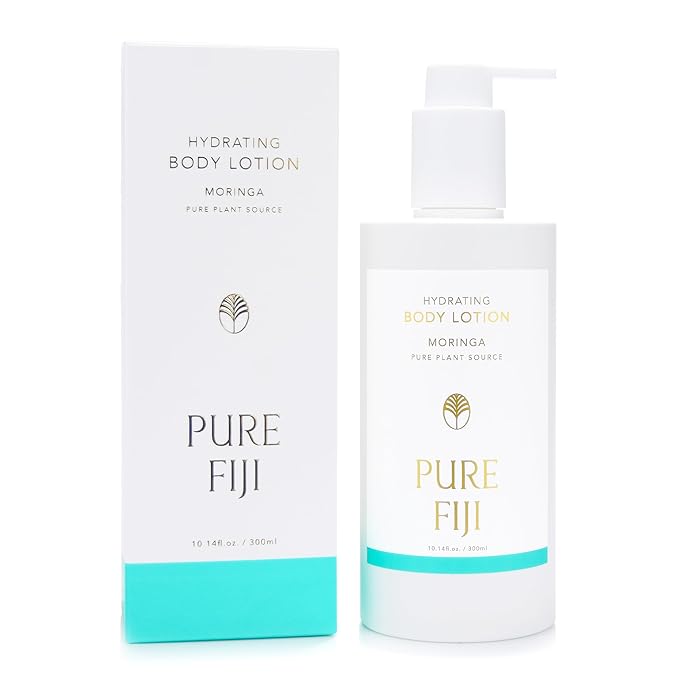 PURE FIJI Hydrating Body Lotion, Moringa (10.14 Fl.Oz /300ml) - Bloomnest