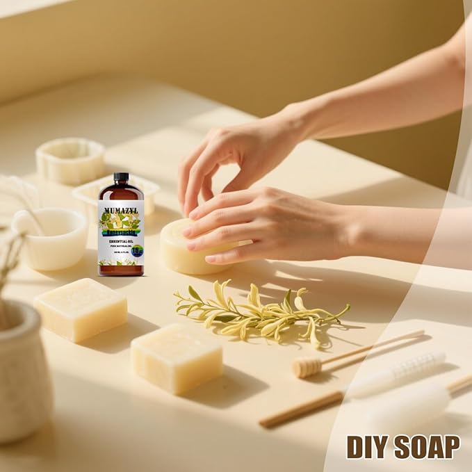 Honeysuckle Essential Oil, Honeysuckle Oil 16 Fl Oz 480ML for Diffuser Humidifier Yoga Cleaning DIY Candle Soap Making Essential Oils - Bloomnest