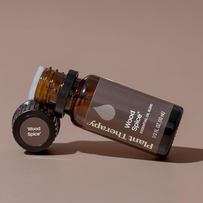 Plant Therapy Wood Spice Essential Oil Blend 10 mL (1/3 oz) 100% Pure, Undiluted Essential Oils, Great for DIYs and Diffusing PlantTherapy