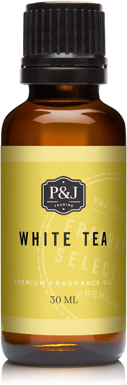 P&J Trading - White Tea Scented Oil 30ml - Fragrance Oil for Candle Making, Soap Making, Diffuser Oil - Bloomnest