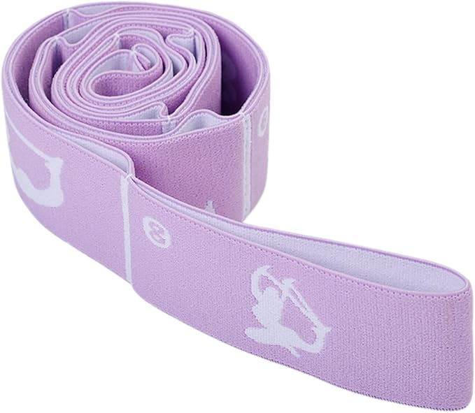 Adjustable Stretch Strap for Kids, 8-Loop Elastic Resistance Band for Children Gymnastics, Ballet Dance, Yoga, Stuff，Pilates & Flexibility Training, Home Exercise Equipment for Girls - Bloomnest