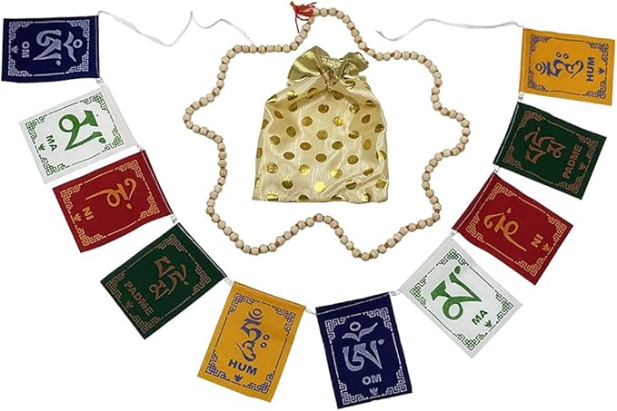 Chakra Singing Bowls Set Cuencos Tibetanos With Cushion Mallet Tulsi Beads Mala Tibetan Prayer Flag For Meditation Mindfulness - Style2 Size Large TRUMIRI