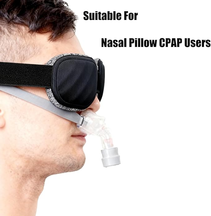 3D Sleep Mask for Women Men,Sleep Mask for Cpap Users Adjustable 100% Light Blocking,Eye Mask for Dry Eyes,Blind Fold for Side Sleeper Travel - Bloomnest
