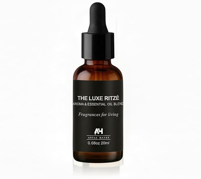 Hotel Scent Oil Inspired by The Ritz Carlton Hotel - Luxury Citrus Diffuser Oil - Ritz Carlton Scent Diffuser Oil - Hotel Scents for Home - 20mL Glass Bottle & Dropper for Waterless Diffusers ANTALHAYAT