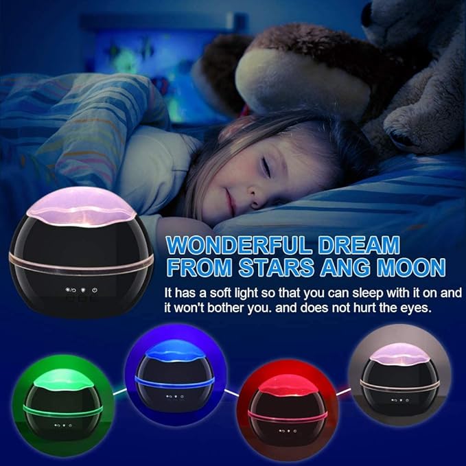 MINGKIDS Night Light for Kids,2 in 1 Rotating Projector Lamp with Dino&Vehicles Theme,2 Ways to Charge,Baby Night Light Ceiling Projector for Bedroom Kids Room Decor - Bloomnest