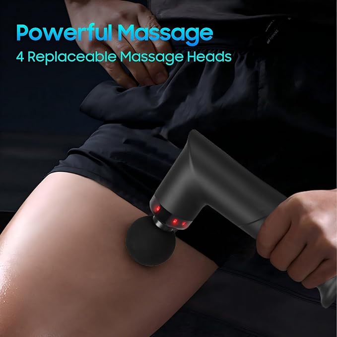 Massage Gun – Mini Massage Gun for Portable Deep Tissue Massage – Quiet Massage Guns for Muscle Relaxation, - Bloomnest