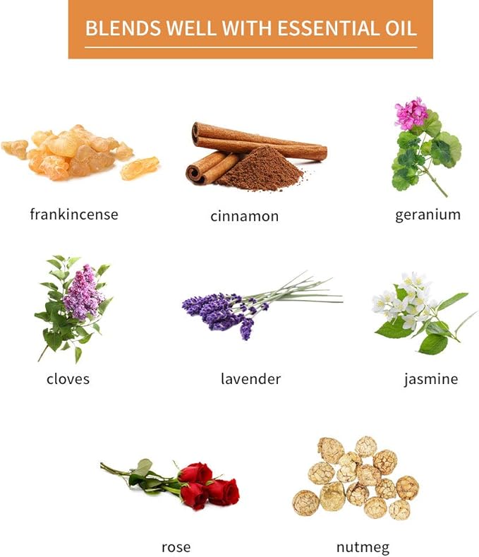 Sedbuwza Orange Essential Oil, Pure Organic Orange Fragrance Oil for Diffuser, Humidifier, Soap, Candle, Perfume Sedbuwza