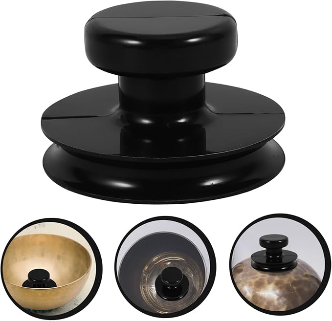 1pc Suction Bowl Sound Bowl Supply Buddhist Bowl Lifter Unique Suction Tool Lifting Handle for Sound Bowl Lifting Handle Singing Bowl Accessory Rubber Portable Cup - Bloomnest